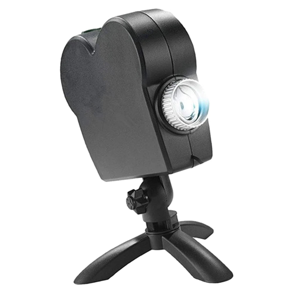 Waterproof Outdoor Halloween & Christmas Projector Lamp, 12 Movie Slides