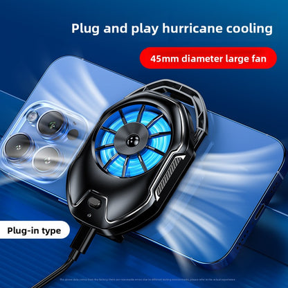 Portable Phone Fan Cooler with Dual Turbo