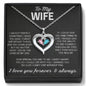 Heart Shape Diamond Birthstone Necklace