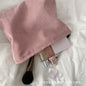 Handmade Corduroy Personalized Makeup Clutch Bag