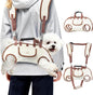 Hands Free Dog Backpack Carrier for Small Dogs Shoulder Sling Backpack