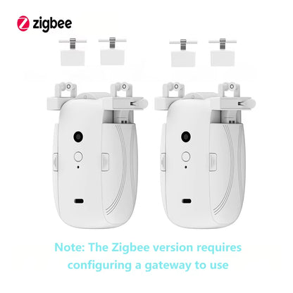 Automatic Curtain Opener Zigbee Roman Rod Rail and for U Shaped I Shaped Rail Smart Automatic Electric Curtain Opener Robot