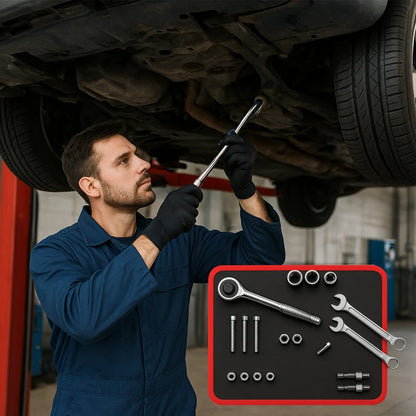 Magnetic Tool Mat for Car Repair, Non-Slip Screw & Nut Organizer Tray