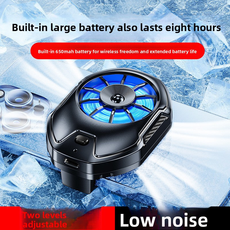 Portable Phone Fan Cooler with Dual Turbo